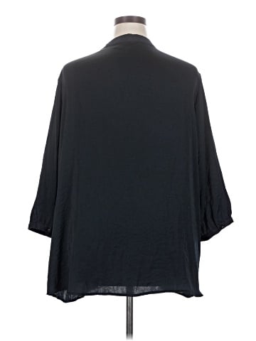 Woman Within 3/4 Sleeve Blouse (view 2)