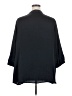 Woman Within 100% Polyester Black 3/4 Sleeve Blouse Size 30 (3X) - photo 2