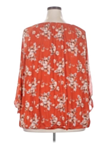 Roz & Ali 3/4 Sleeve Blouse (view 2)