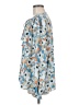 Joie 100% Polyester Floral Blue Long Sleeve Blouse Size M - photo 5