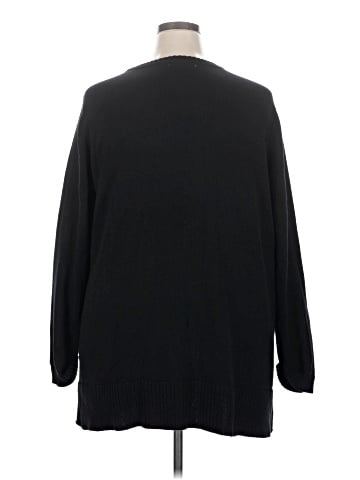 Woman Within Pullover Sweater (view 2)