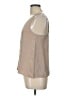 Tibi 100% Silk Tan Sleeveless Silk Top Size 12 - photo 5