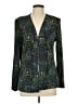 Alex Evenings 100% Polyester Paisley Green Blazer Size L - photo 1
