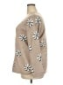 Lane Bryant Floral Tan Pullover Sweater Size 18 - 20 Plus - photo 5