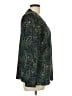 Alex Evenings 100% Polyester Paisley Green Blazer Size L - photo 4