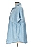 Easel 100% Tencel Blue Short Sleeve Button-Down Shirt Size L - photo 5