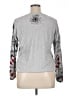 Desigual Floral Silver Pullover Sweater Size XL (estimated) - photo 2