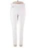 Alfani Solid White Casual Pants Size 18 - photo 1