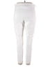 Alfani Solid White Casual Pants Size 18 - photo 2