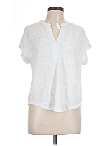 Cable & Gauge Short Sleeve Blouse (view 1)