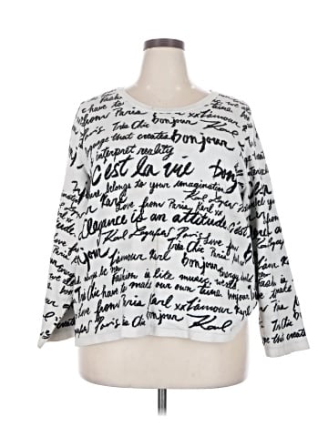 Karl Lagerfeld Paris Sweatshirt (view 1)