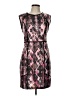 Jennifer Lopez Graphic Pink Cocktail Dress Size 12 - photo 1