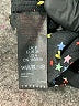 Topshop 100% Polyester Floral Black Long Sleeve Blouse Size 4 - photo 8