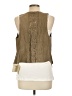XCVI 100% Leather Tan Cardigan Size L - photo 2