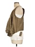 XCVI 100% Leather Tan Cardigan Size L - photo 5