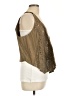 XCVI 100% Leather Tan Cardigan Size L - photo 4