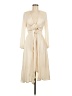 billy j 100% Polyester Ivory Casual Dress Size 8 - photo 1