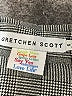 Gretchen Scott Designs Houndstooth Gray 3/4 Sleeve Blouse Size S - photo 7