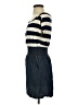 Bee Stitched Stripes Blue Casual Dress Size S - photo 5
