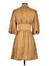 Sledge 100% Polyester Solid Tan Casual Dress Size S - photo 2