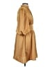 Sledge 100% Polyester Solid Tan Casual Dress Size S - photo 4