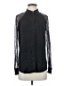 Equipment 100% Silk Black Long Sleeve Silk Top Size XS - photo 1