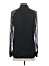 Equipment 100% Silk Black Long Sleeve Silk Top Size XS - photo 2