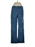 Christopher & Banks Chevron-herringbone Blue Jeans Size 4 - photo 1