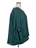 Vince Camuto 100% Polyester Teal 3/4 Sleeve Blouse Size 2X - photo 4