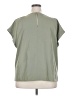 Unbranded Solid Green Short Sleeve T-Shirt Size 3X - photo 2