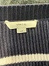 Vince. Stripes Black Pullover Sweater Size L - photo 7