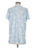J.Jill Blue Short Sleeve Blouse Size S - photo 2