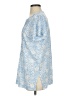 J.Jill Blue Short Sleeve Blouse Size S - photo 5