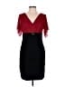 En Focus Studio Burgundy Cocktail Dress Size 12 - photo 1