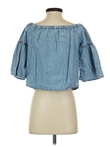 Madewell 3/4 Sleeve Blouse (view 2)