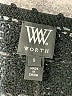 Worth Black Short Sleeve Top Size S - photo 7