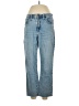 J.Crew Factory Store Hearts Blue Jeans Size 31 waist - photo 1