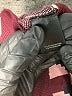 Ann Taylor Houndstooth Burgundy Pullover Sweater Size S - photo 8