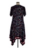 MICHAEL Michael Kors Graphic Camo Checkered-gingham Chevron-herringbone Color Block Damask Fair Isle Floral Hearts Houndstooth Marled Ombre Plaid Polka Dots Multi Color Black Casual Dress Size 0X - photo 2