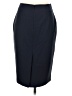 Theory Solid Blue Wool Skirt Size 0 - photo 2