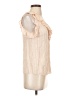 Paige 100% Rayon Ivory Sleeveless Blouse Size XS - photo 4