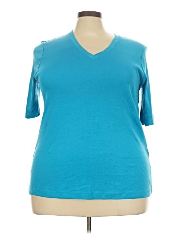 Chico's 3/4 Sleeve T-Shirt (view 1)