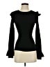 Alice + Olivia Black Pullover Sweater Size S - photo 1