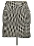 Lane Bryant Houndstooth Black Casual Skirt Size 20 - photo 2
