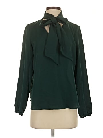 Kasper Long Sleeve Blouse (view 1)