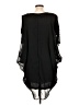 MONORENO 100% Polyester Black 3/4 Sleeve Blouse Size L - photo 2