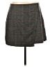 Old Navy Plaid Gray Casual Skirt Size L - photo 1