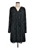 fleur bleue 100% Polyester Paisley Blue Casual Dress Size 6 - photo 1