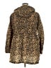 J.Crew 100% Polyester Animal Print Gold Coat Size 2X - photo 2