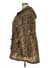 J.Crew 100% Polyester Animal Print Gold Coat Size 2X - photo 5
